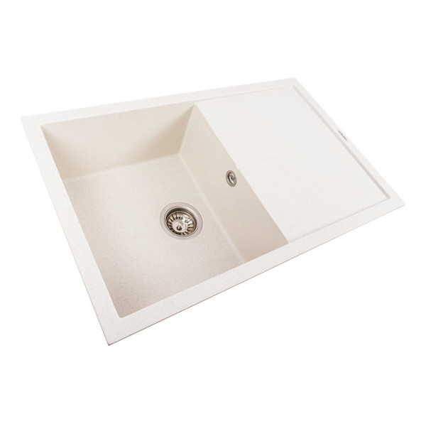 Гранітна мийка VALESO MAGNUM 7950 матова Біла в крапку