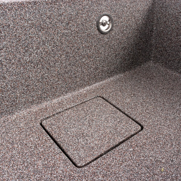 Кухонна мийка гранітна VALESO 6050 SHERLIT (мікс)