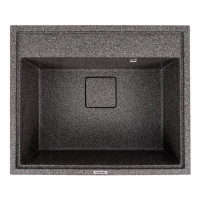 Гранитная мойка для кухни VALESO SHERLIT 6050 матовая Графит