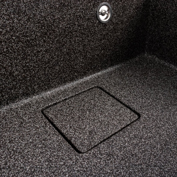 Гранітна мийка VALESO SHERLIT 6050 матова Графіт