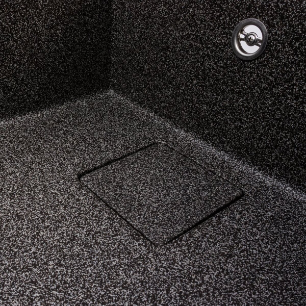 Гранітна мийка VALESO GALANS 7850 матова Графіт