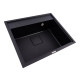Гранітна мийка VALESO SHERLIT 6050 матова Чорна