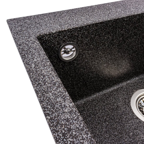 Гранітна мийка VALESO GALAX 5050 матова Графіт