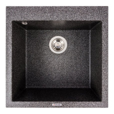Гранитная мойка для кухни VALESO GALAX 5050 матовая Графит