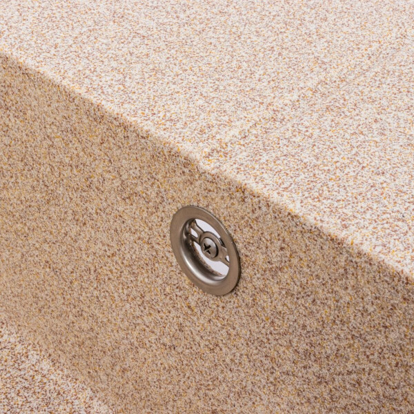 Гранітна мийка VALESO MAGNUM 7950 матова Карамель