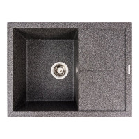 Гранітна мийка VALESO CRIPTA 6550 матова Графіт