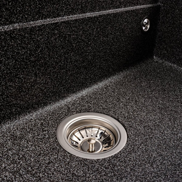 Гранітна мийка VALESO EVANORA 7546 матова Графіт