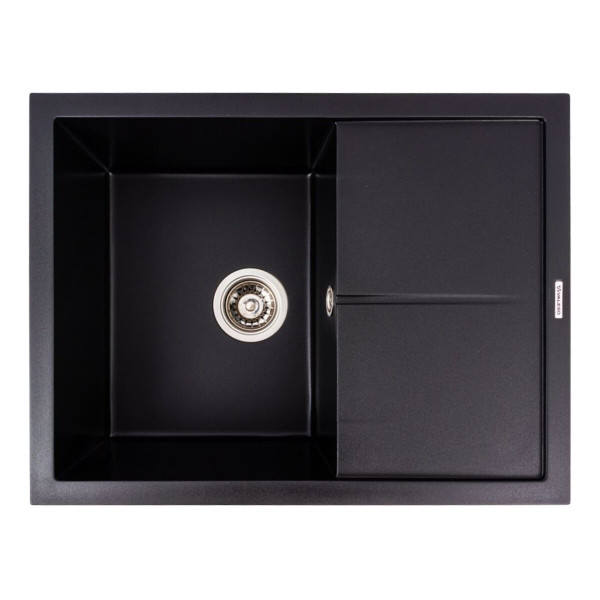 Гранітна мийка VALESO CRIPTA 6550 матова Чорна