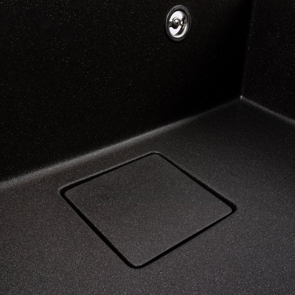 Гранітна мийка VALESO SHERLIT 6050 матова Моріон