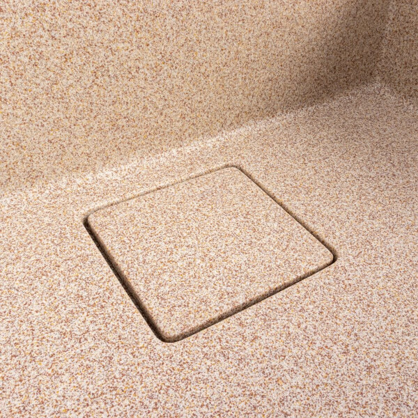 Кухонна мийка гранітна VALESO 6050 SHERLIT (карамель)