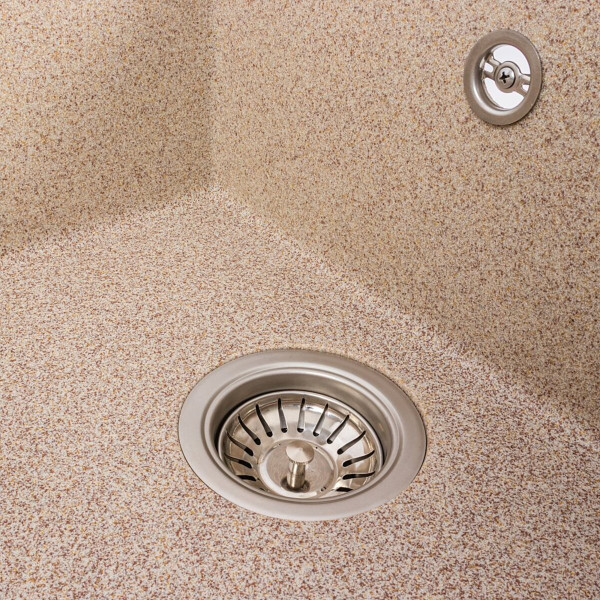 Гранітна мийка VALESO CRIPTA 6550 матова Карамель