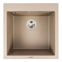 Гранитная мойка для кухни VALESO GALAX 5050 матовая Титан