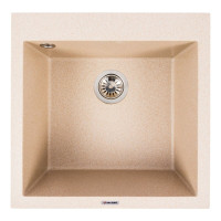 Гранитная мойка для кухни VALESO GALAX 5050 матовая Сафари