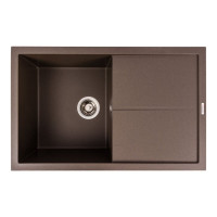 Гранитная мойка для кухни VALESO MAGNUM 7950 матовая Темная Скала