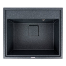 Кухонна мийка гранітна VALESO 6050 SHERLIT (антрацит)