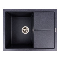 Гранітна мийка VALESO CRIPTA 6550 матова Карбон