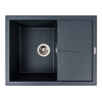 Гранітна мийка VALESO CRIPTA 6550 матова Антрацит