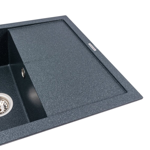 Гранітна мийка VALESO CRIPTA 6550 матова Антрацит