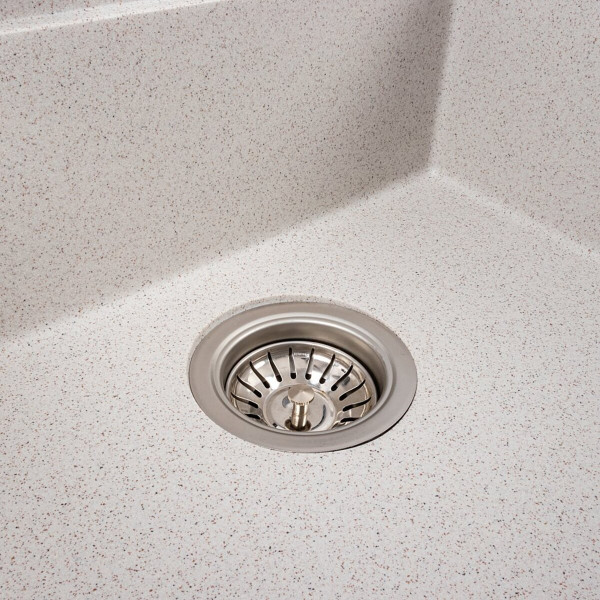 Українська: Кухонна гранітна мийка VALESO 5149 VIVA топаз