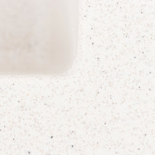 Гранітна мийка VALESO GALAX 5050 матова Біла в крапку