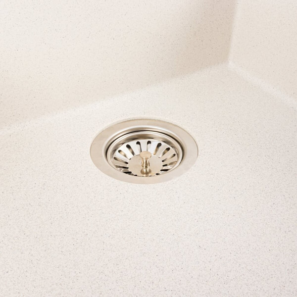 Гранітна мийка VALESO GALAX 5050 матова Біла в крапку