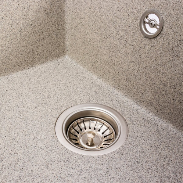 Гранітна мийка VALESO CRIPTA 6550 матова Сіра