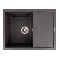 Кухонна мийка гранітна VALESO 6550 CRIPTA (моріон)