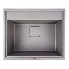 Гранитная мойка для кухни VALESO SHERLIT 6050 матовая Серый Мусон