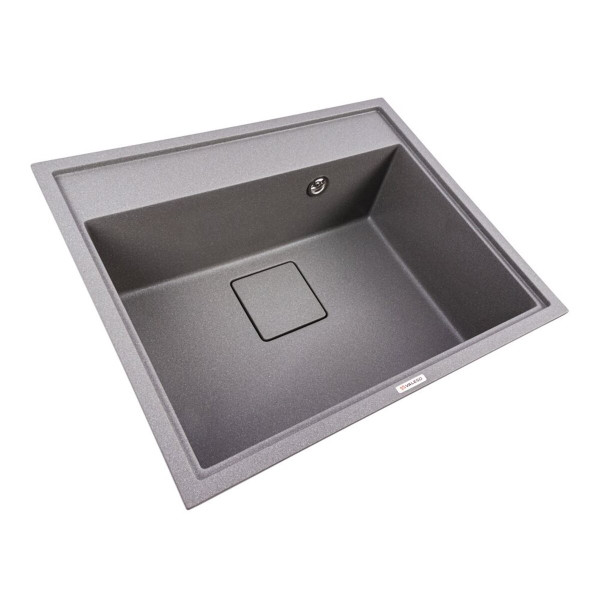 Гранітна мийка VALESO SHERLIT 6050 матова Сірий мусон
