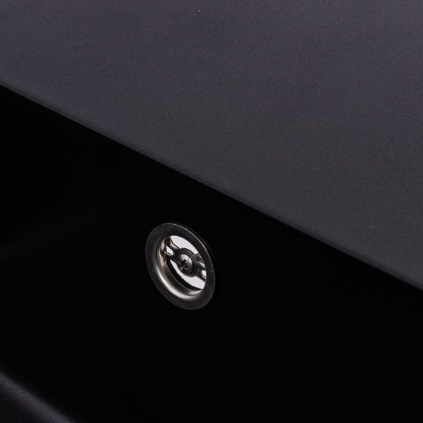 Гранітна мийка VALESO GALANS 7850 матова Чорна