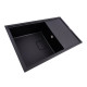 Гранітна мийка VALESO GALANS 7850 матова Чорна