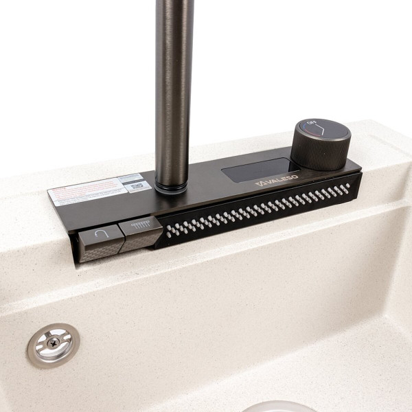 5149 VIVA матова Мийка гранітна VALESO (біла в крапку)