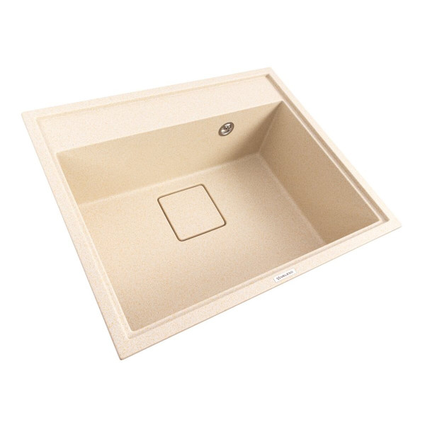 Кухонна мийка гранітна VALESO 6050 SHERLIT (пісок)