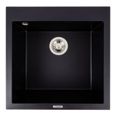 Гранитная мойка для кухни VALESO GALAX 5050 матовая Черная