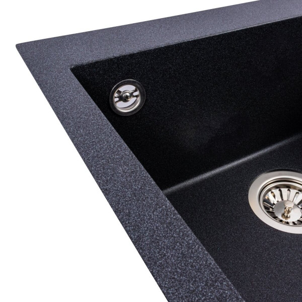 Гранітна мийка VALESO GALAX 5050 матова Карбон