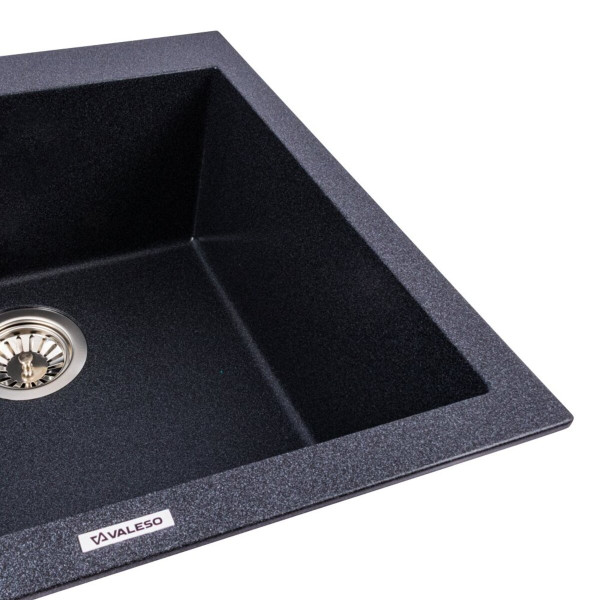 Гранітна мийка VALESO GALAX 5050 матова Карбон