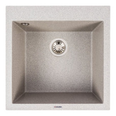 Гранитная мойка для кухни VALESO GALAX 5050 матовая Серая