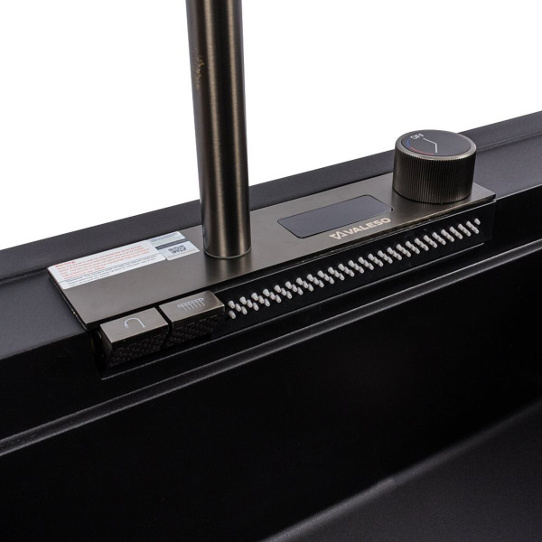 Гранітна мийка VALESO ATRUM 7950 матова Чорна