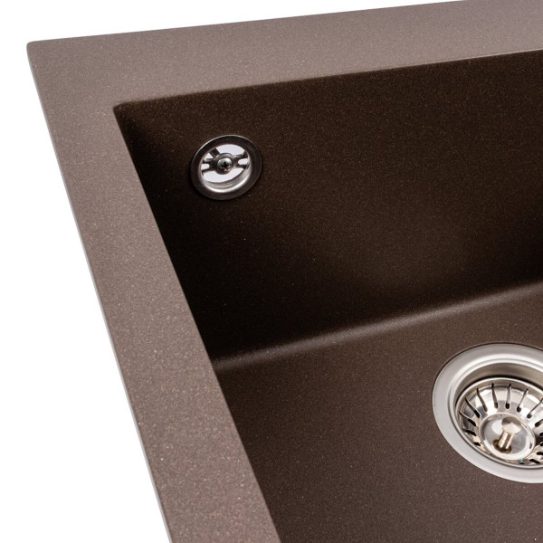 Гранітна мийка VALESO GALAX 5050 матова темна скеля