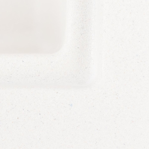 Гранітна мийка VALESO SHERLIT 6050 матова Білосніжна