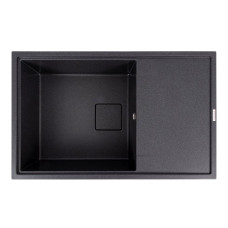 Гранитная мойка для кухни VALESO GALANS 7850 матовая Карбон