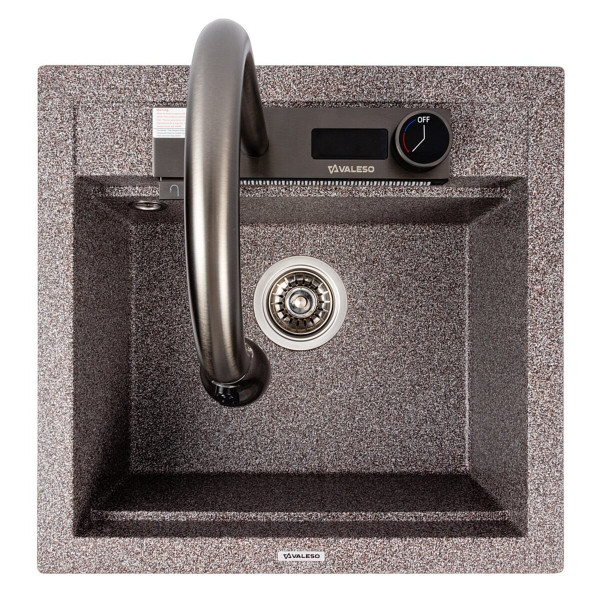 Кухонна гранітна мийка VALESO 5149 VIVA мікс