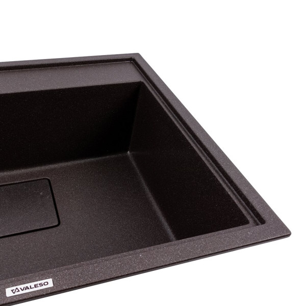 Гранітна мийка VALESO SHERLIT 6050 матова гренадін