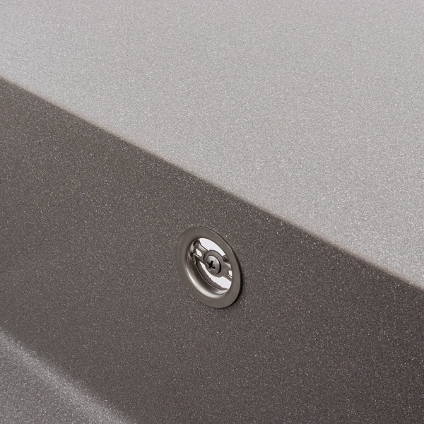 Гранітна мийка VALESO GALANS 7850 матова Сірий мусон