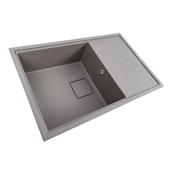 Гранітна мийка VALESO GALANS 7850 матова Сірий мусон
