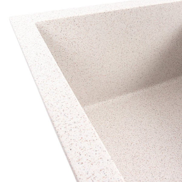 Кухонна мийка гранітна VALESO 6550 CRIPTA (топаз)