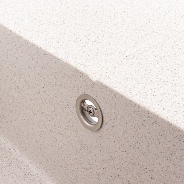 Кухонна мийка гранітна VALESO 6550 CRIPTA (топаз)