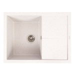 Кухонна мийка гранітна VALESO 6550 CRIPTA (топаз)