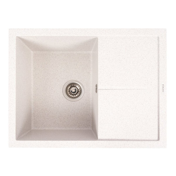 Кухонна мийка гранітна VALESO 6550 CRIPTA (топаз)