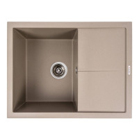 Гранитная мойка для кухни VALESO CRIPTA 6550 матовая Титан